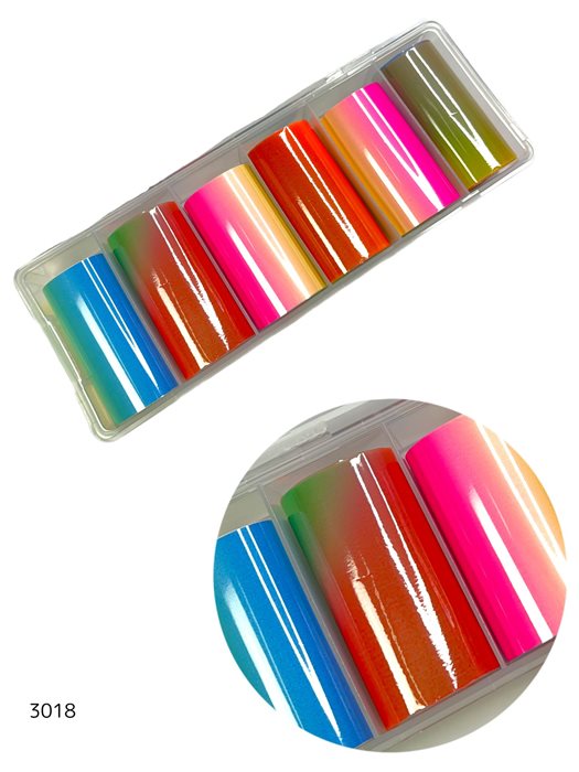 נייר פויל מטאלי אומברה צבעוני