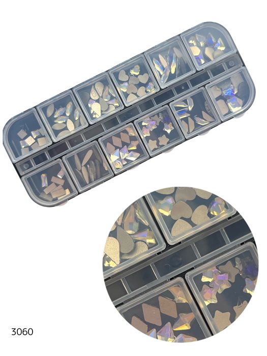 מארז אבני קישוט בצורות