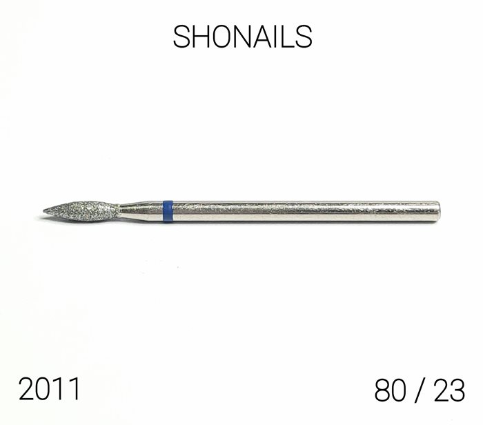 ראש מניקור להבה 23 כחול- תוצרת רוסיה