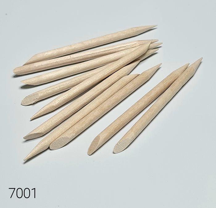 דוחף עור עץ - 6.5 c"m מארז 50 יחידות