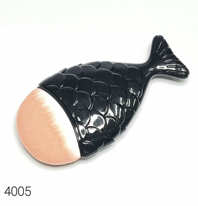 מברשת דג ניקוי עדינה שחורה