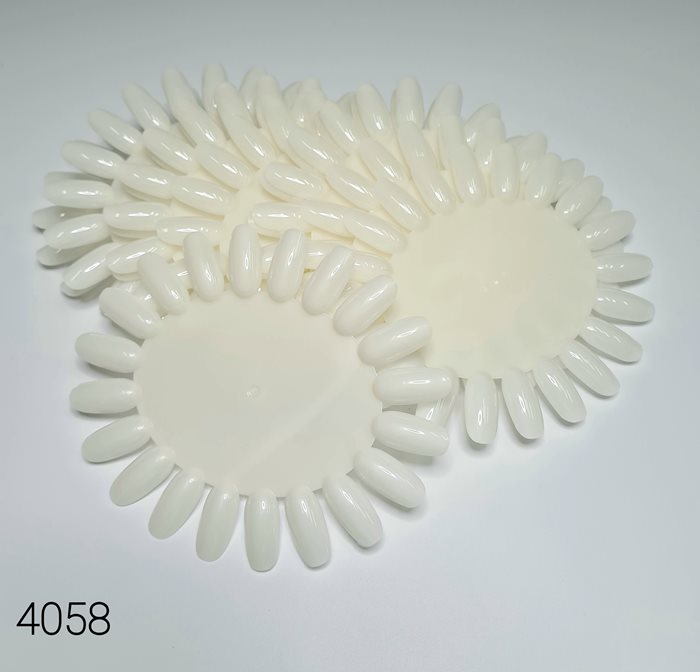 מניפת טיפסים - צבע לבן