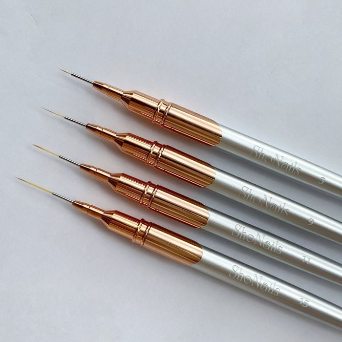 סט מכחולים פרימיום לציור - דקים במיוחד