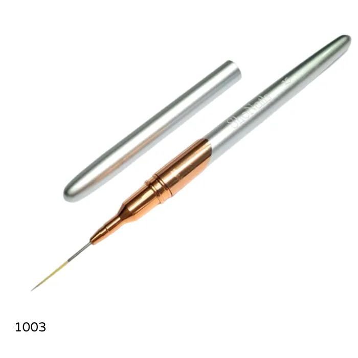 מכחול ציור מתכתי מקצועי ליינר 15 מ"מ דק במיוחד