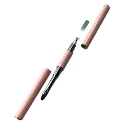 מכחול מקצועי לפוליג'ל - שפדולה + מברשת להנחת החומר