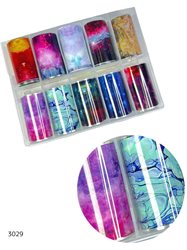 נייר פויל צבעי גלקסיה משולבים