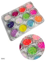 מארז נצנצים קישוט צבעוניים