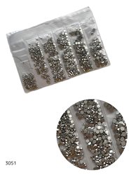 מארז אבני יהלום שקופים 