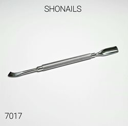 דוחף עור דו"צ מעוקל וצר וסכין ניקוי .