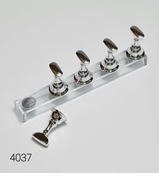 מעמד תצוגה לציפורניים כסוף