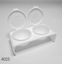 קופסא כפולה לנוזל אלכוהול - למכחולים