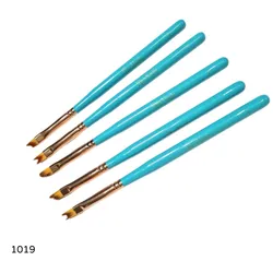 סט מכחולים 5 סוגי מברשות - לפרחים