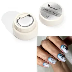 צנצנת ג'ל כסוף - מטאלי